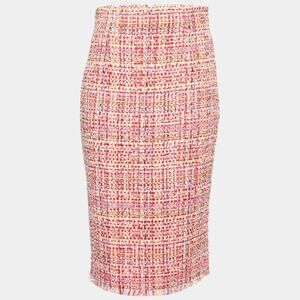 Alexander McQueen Tweed Midi Pencil Skirt Size IT 42 / US 6